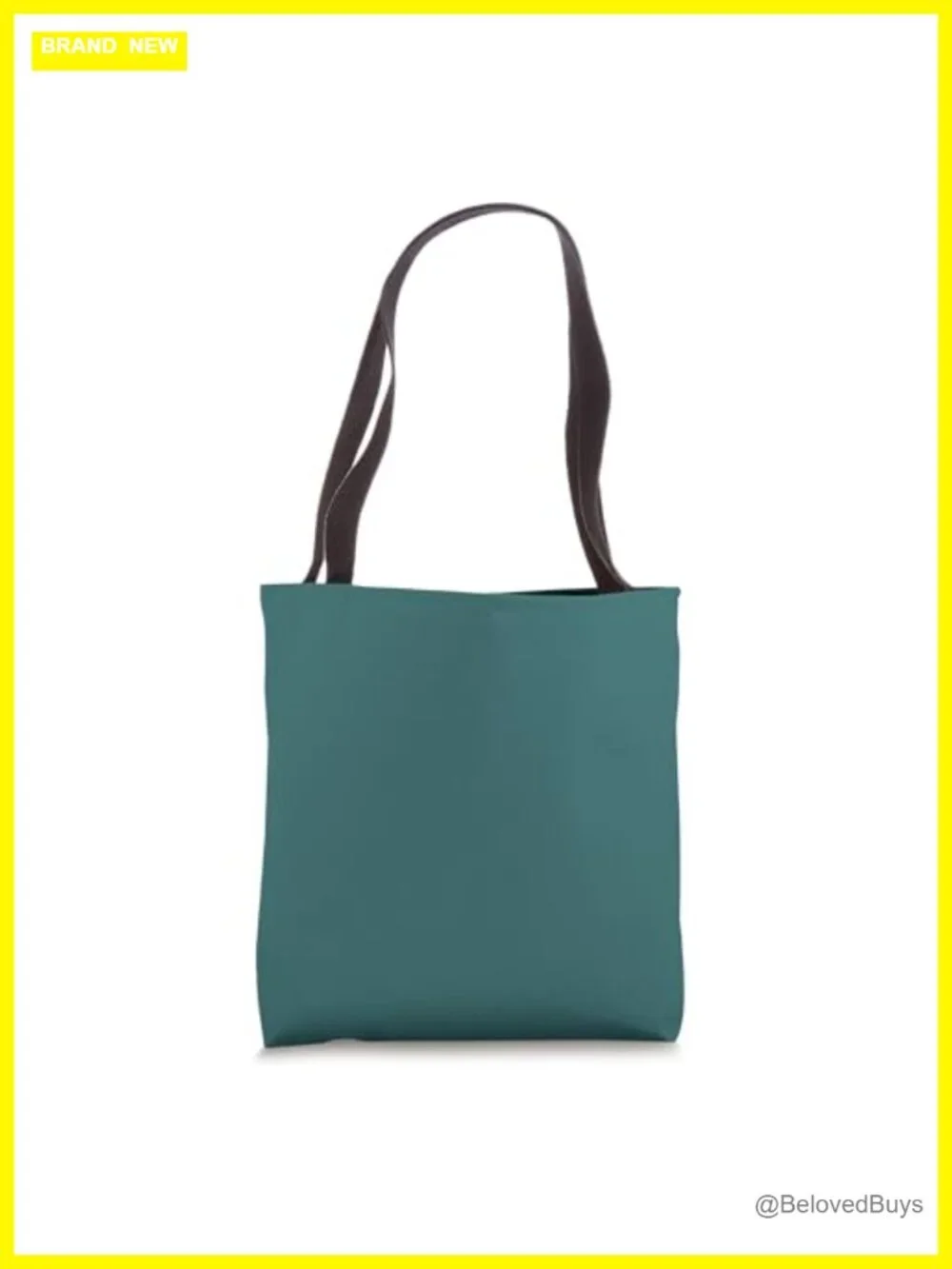 Spun Polyester Canvas Tote Bag - Double Stitched, Reinforced Bottom
